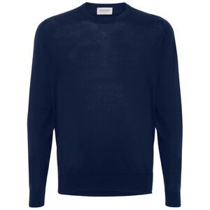 John Smedley Men "Rowland" Crewneck Long Sleeves Pullover